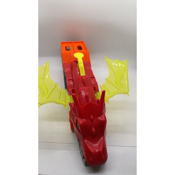 Hot Wheels City Dragon Launch Transporter Toy Car Track Set Storage Carrier - Picture 6 of 6